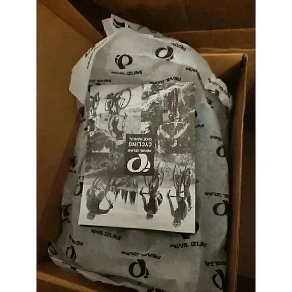 Pearl Izumi X-Alp Flow Cycling Shoes - Mountain Bike Black/Teal - Size 5.5 US - Picture 4 of 5